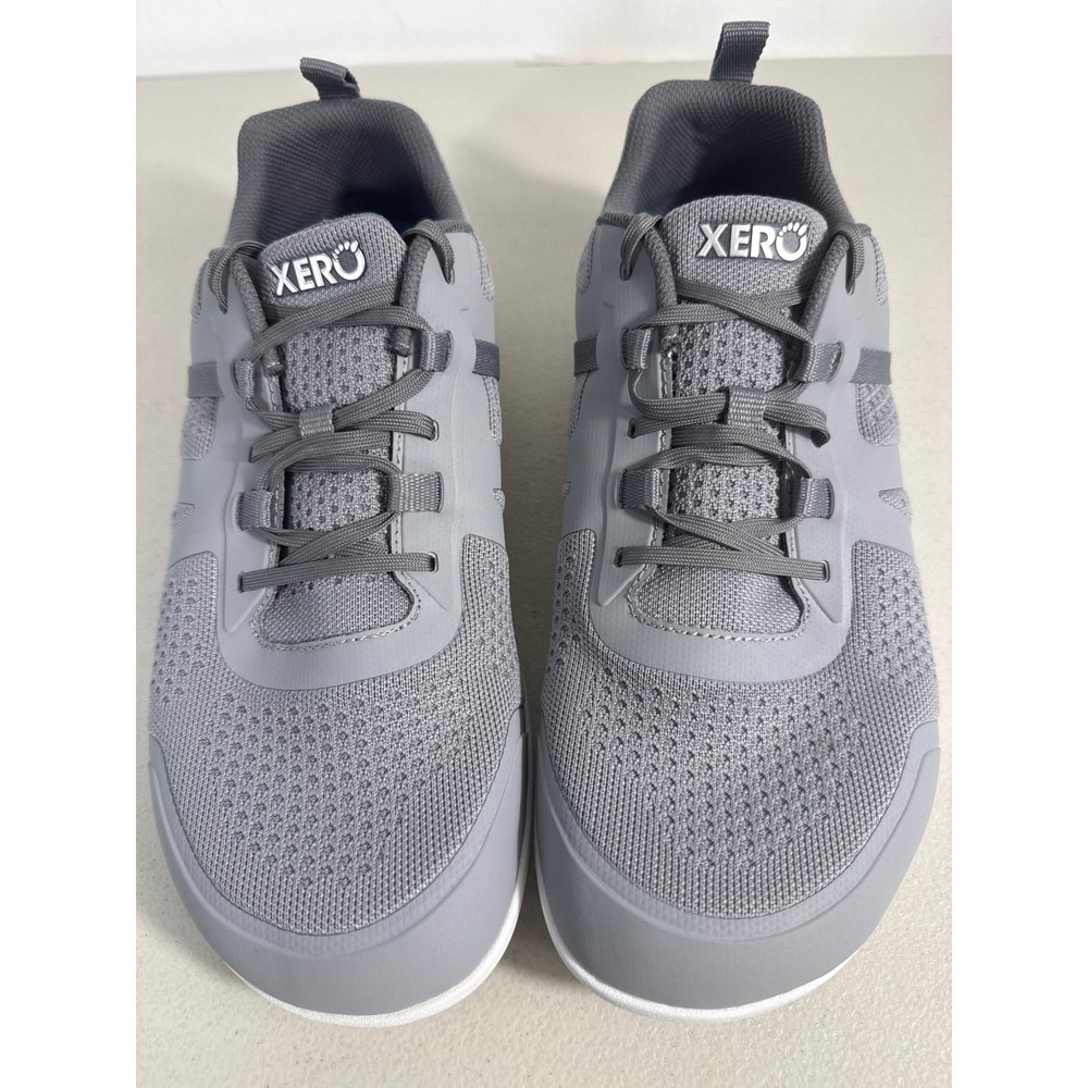 Xero Shoes Prio Neo Mens 11.5 Grey Minimalist Barefoot Running Sneakers XY06-10